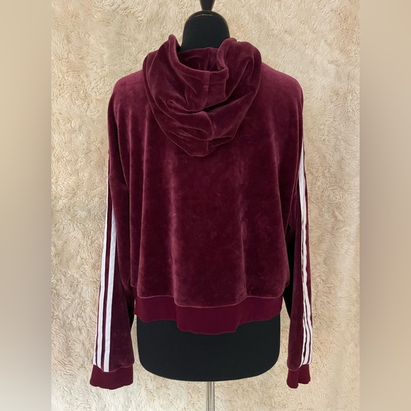 Adidas Originals Velour Hoodie - Picture 2 of 3